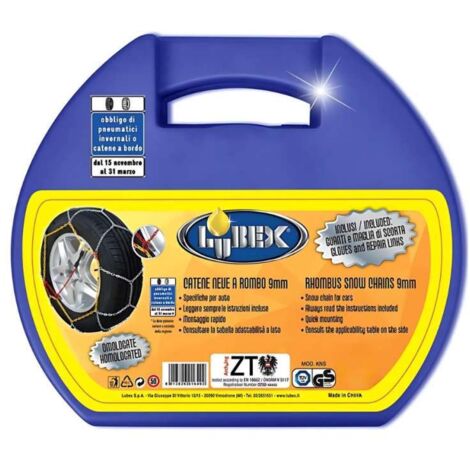 Lubex catene da neve 9mm gruppo 6 8688