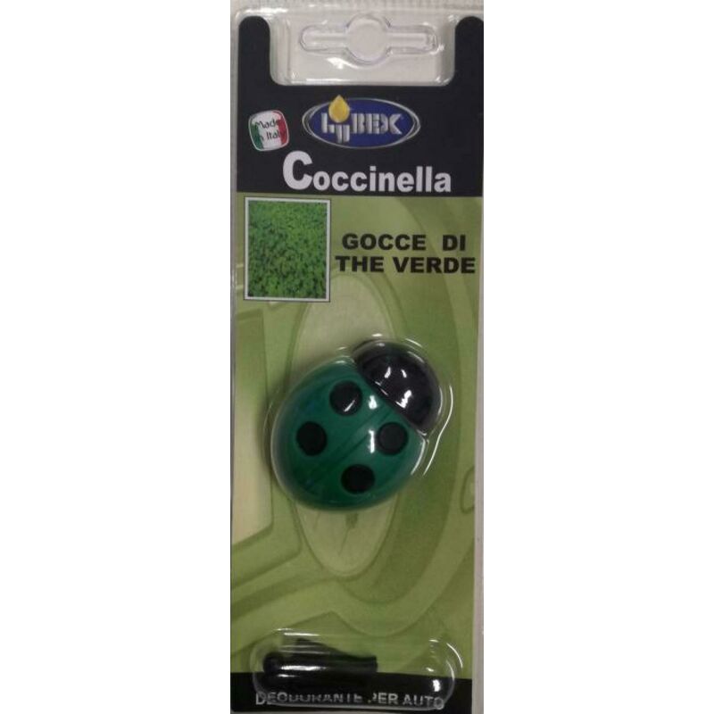 Image of Lubex - deodorante per auto coccinella al the verde 15689