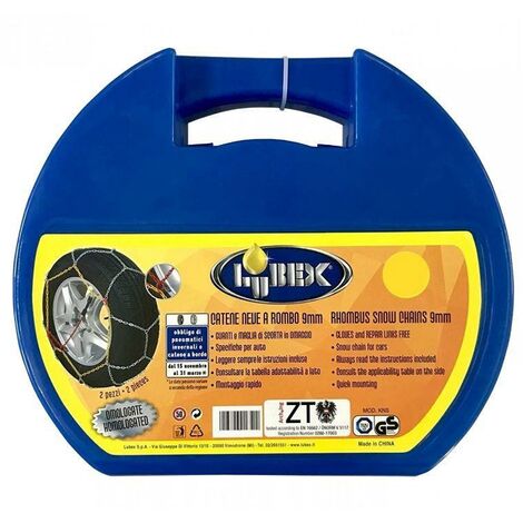 Lubex schneekette gruppe 12 größe 9mm -14494
