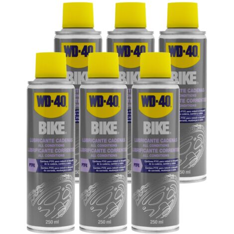 - Lubricante de cadenas BIKE All Conditions 250 ml (caja de 6 uds)