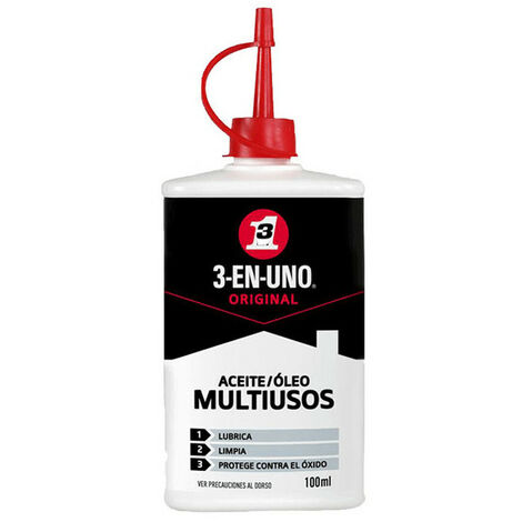 Lubricante multiuso 3-EN-UNO gotero 100ml