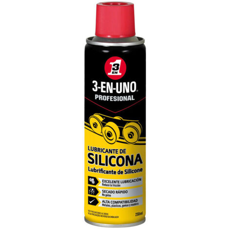 Lubricante profesional silicona 3 en 1 250ml