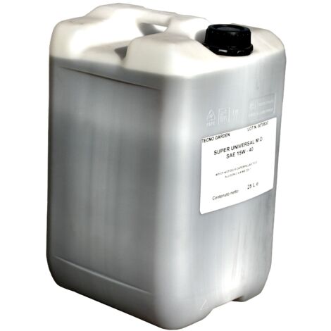 Lubricante SAE 14W-40 25 lt aceite motor para cortacéspedes motor 4 tiempos 450553