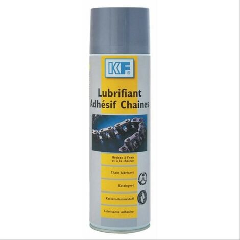 Lubrifiant adhésif chaîne KF - aérosol 650ml