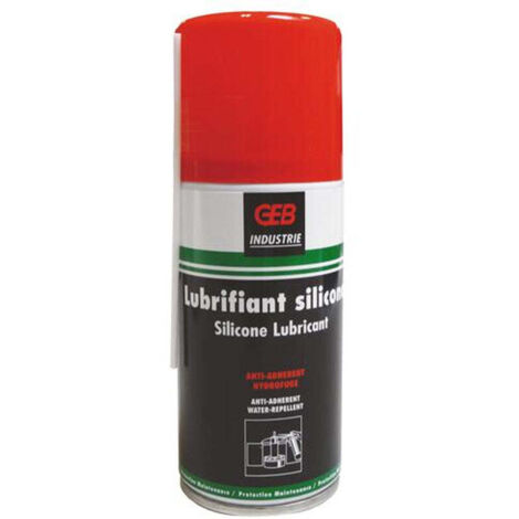 Lubrifiant anti-adhérent GEB 100% silicone aérosol 210 150 ml