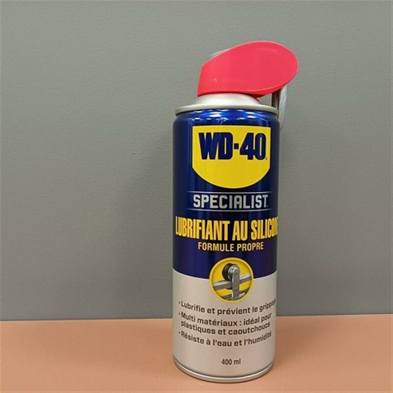 Wd-40 - Lubrifiant au silicone, spray double position 400ml - WD40 : 33389
