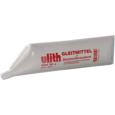 Lubrifiant blanc dom.appl p. syst. manchons enfich. 500 ml tube ULITH (Par 24)