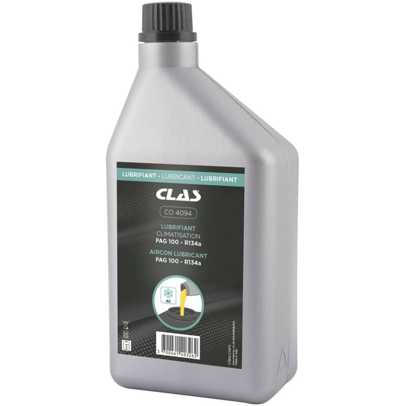 Lubrifiant climatisation pag 100 1L -R134A - co 4094 Clas Equipements