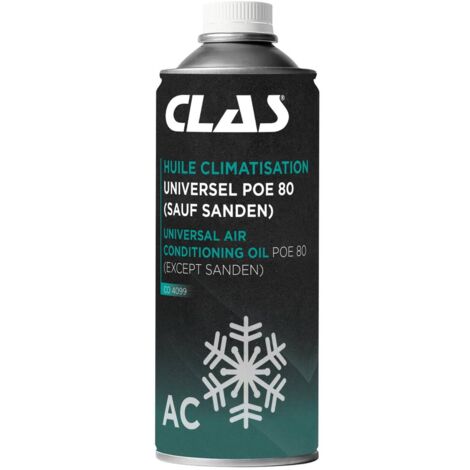 Lubrifiant climatisation universel POE 80 250ml (sauf sanden) - CO 4099 - CLAS Equipements