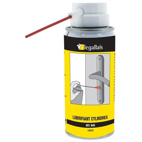 Lubrifiant cylindres et serrures Lavezzi - aérosol de 140 ml brut-100 ml net - CRC INDUSTRIES EUROPE BV