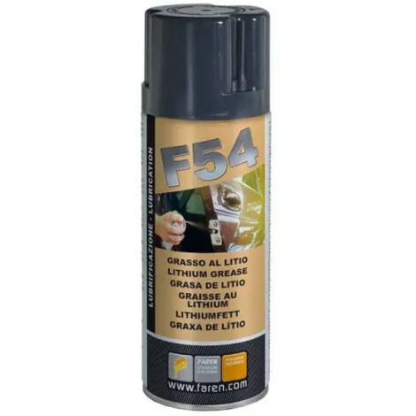 Lubrifiant en spray F54 Graisse au lithium Faren Bidon de 400ml