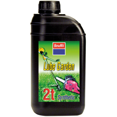 lubrifiant jardin 2t huile synthétique 1l. krafft