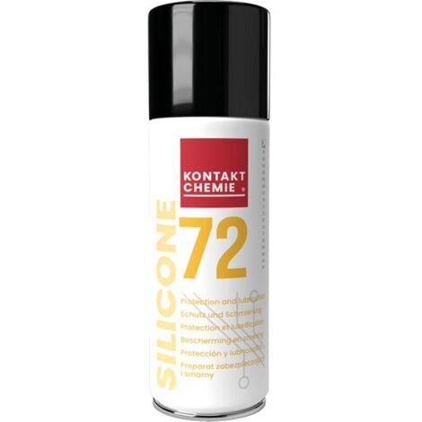 Lubrifiant Kontakt Chemie SILICONE 72, Aérosol 270 ml / 200 ml ( Prix pour 1 )