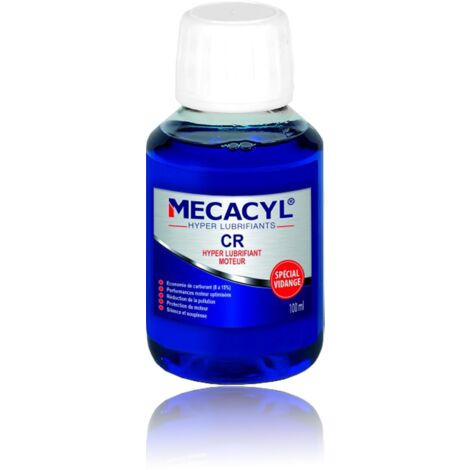 Lubrifiant moteur CR Hyper 100ml – Pour vidange essence, diesel, hybride, gaz – Réduit l'usure et améliore la performance – Mecacyl