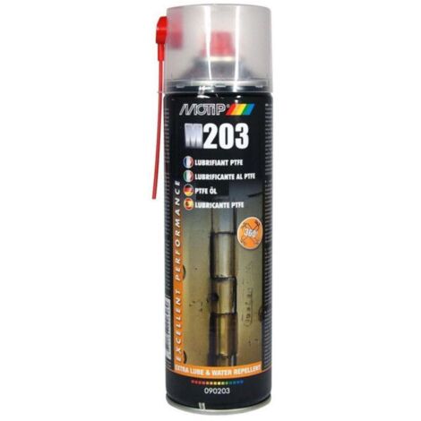 Lubrifiant motip multifonctions m203 ptfe (aerosol 500ml)