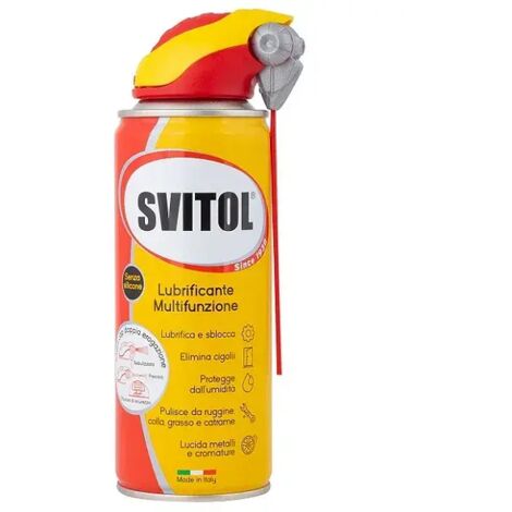 Lubrifiant multifonctionnel Svitol spray double paille 400ml