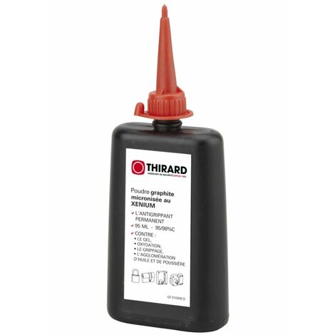 Lubrifiant poudre graphite pour cylindre 95 ml