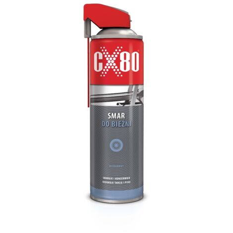 Lubrifiant pour tapis roulant 500 ml Duo Spray incolore - CX-48578