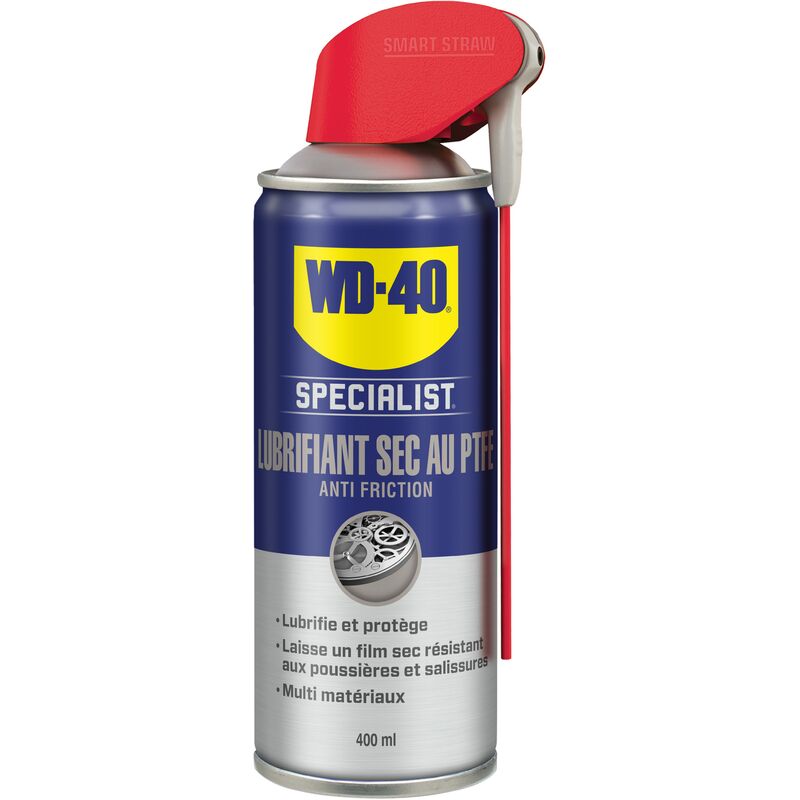 Wd-40 - WD40 - Lubrifiant sec au ptfe - aérosol de 400ml - 33394