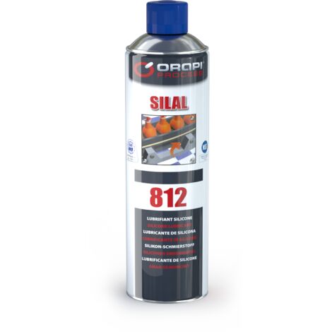 Lubrifiant silicone alimentaire Silal 812 - Aérosol 650 ml - ORAPI - 4812A4