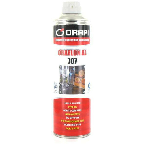 Lubrifiant synthétique Oraflon AL 707 Orapi 650ml