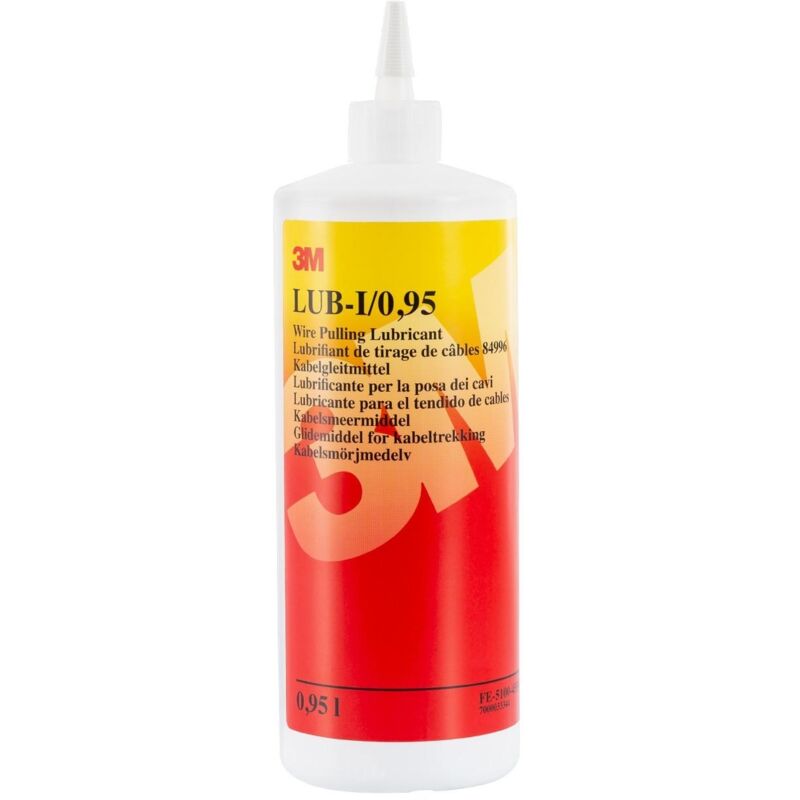 3M - Gel Lubrifiant Tire-fils Scotch® ™ 950ml 7100047866-095 Jaune