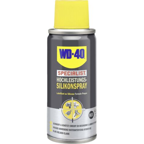 Lubrifiant wd40 specialist silicone spray résistance -35°C à 200°C