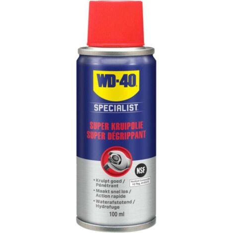 Lubrifiant wd40 super creep oil action rapide protection corrosion