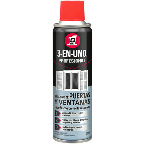 Lubrificante 3-En-Uno 341027 Porte Finestre 250 ml