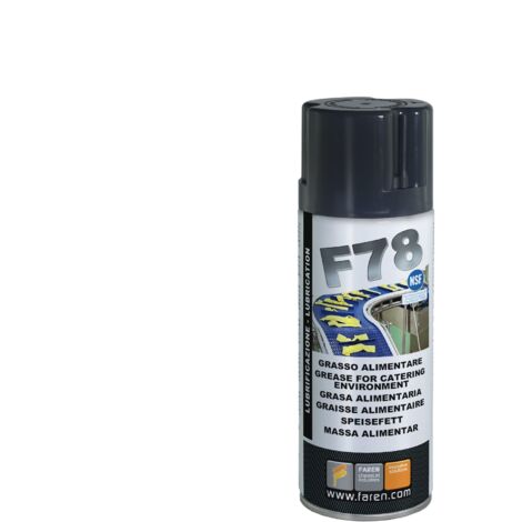Lubrificante ad uso alimentare Faren F78 grasso spray HACCP Alimenti panifici