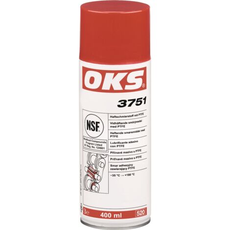 Lubrificante adesivo con PTFE OKS 3751 bianco NSF H1 spray da 400 ml