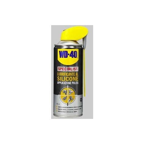 WD-40 Specialist Lubrificante al silicone spray doppia azione da 400 ml.