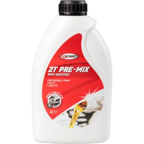 Lubrificante sintetico per moto a 2 tempi pre-mix 1L