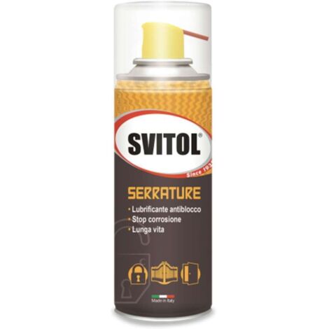 LUBRIFICANTE SPRAY SVITOL SERRATURE AREXONS