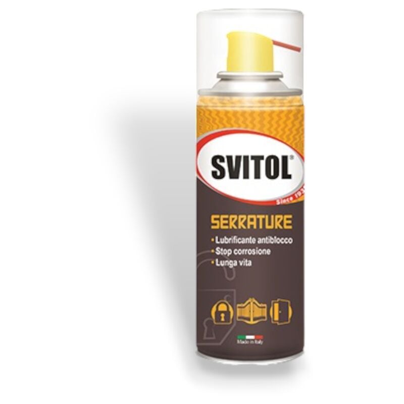 Lubrificante svitol anti blocco anti corrosione per serrature 180 ml Arexons