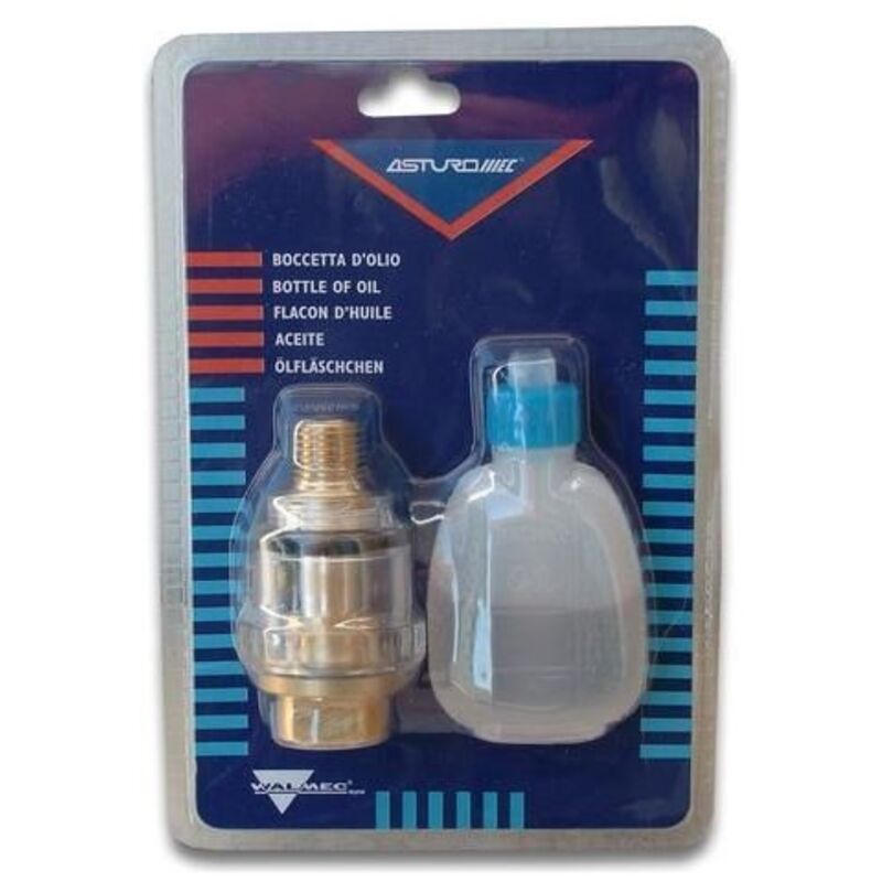 Walmec Lubrificatore E Boccetta Olio Per Utensili Pneumatici