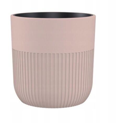 Luca Petit 19 vaso di fiori latte cacao FORM-PLASTIC