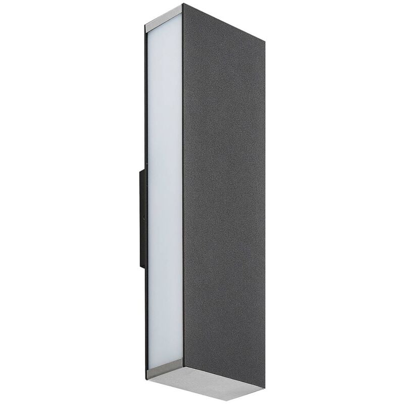 

Aegisa aplique LED de exterior, angular - Lucande