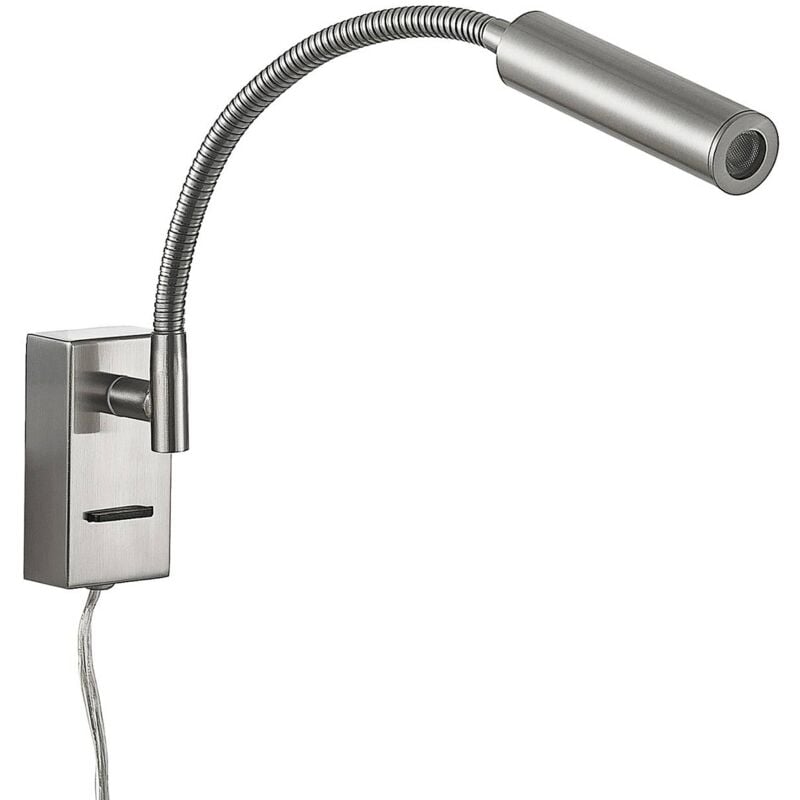 

Anaella aplique LED, níquel, 47 cm - Lucande