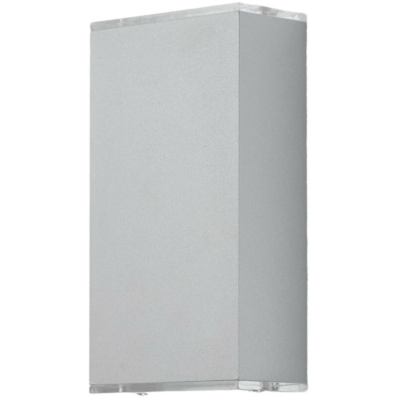 

Lucande Anita aplique LED plata altura 17 cm