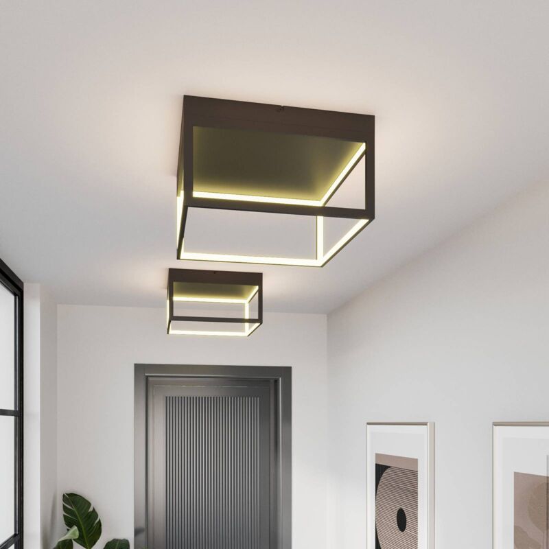 

Byrana plafón LED, cuadrado - Lucande