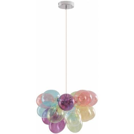 Lucande 'Diborah' in Multicolore da Vetro