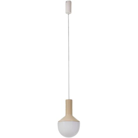 Lucande 'Florine' in Beige da Ceramica