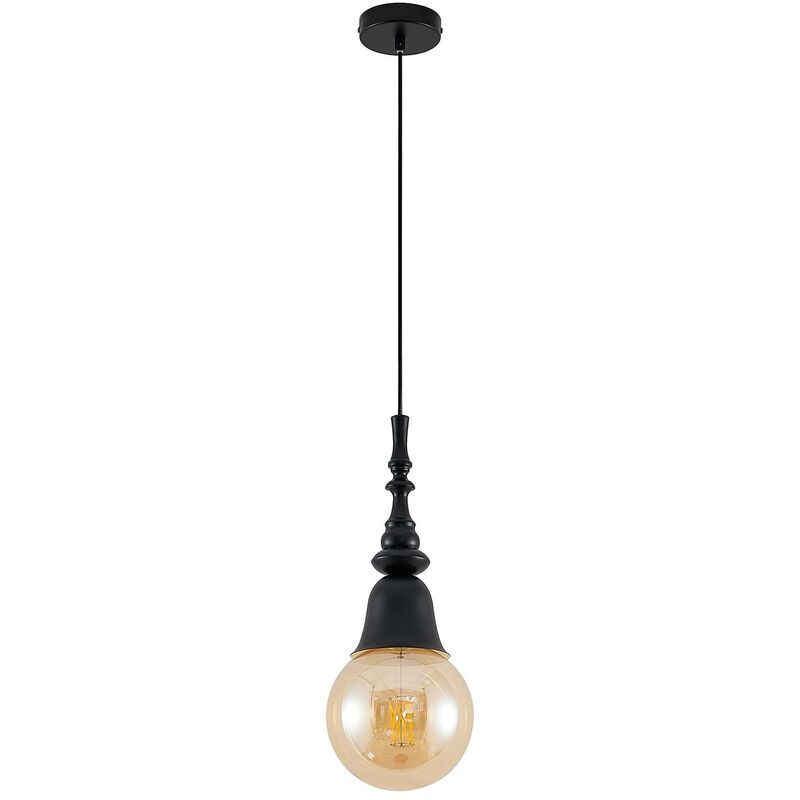 

Gesja colgante sin pantalla, 2 luces negro - Lucande