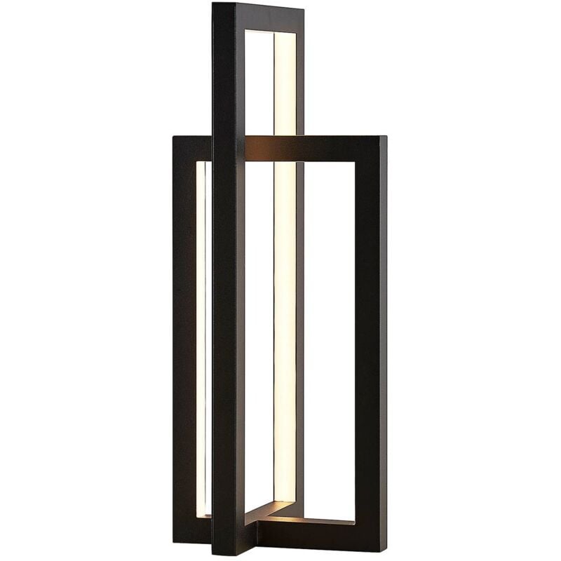 

Hylda lámpara de mesa LED en negro - Lucande