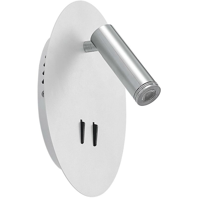 

Kimo aplique LED oval blanco - Lucande