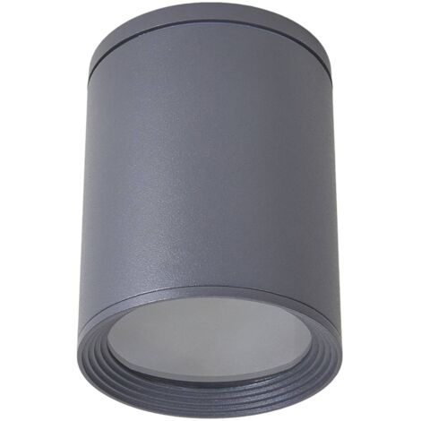 Lucande Lámpara de techo 'Minna' en Negro Aluminio