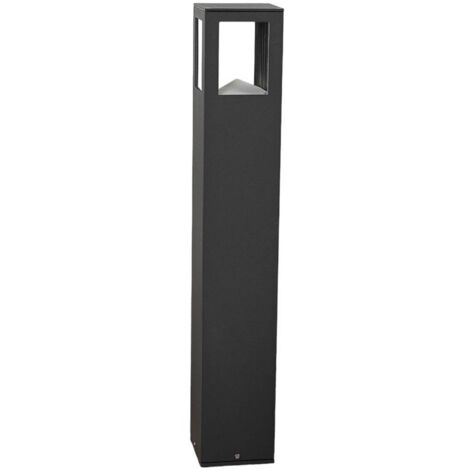 Lucande Lámpara LED para exterior 'Nicola' en Negro de Aluminio