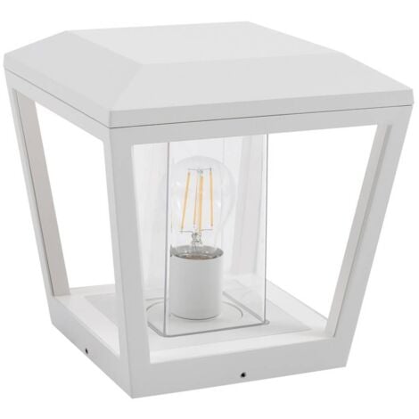 Lucande Lámpara para exterior 'Dunia' en Negro de Aluminio