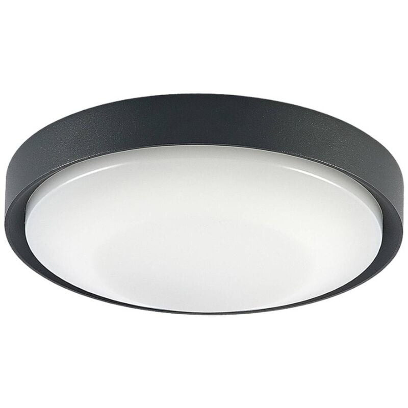 

Lare plafón LED para exterior, Ø 25cm - Lucande